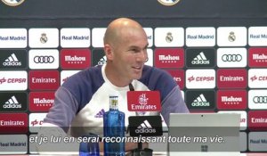 Espagne: Zidane veut rester à Madrid "toute sa vie"