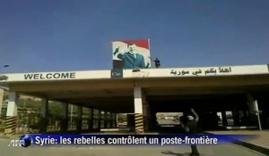 Syrie:les rebelles contrôlent un poste-frontière avec la Turquie
