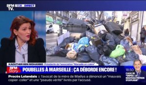 Poubelles à Marseille: pour Kaouther Ben Mohamed (Marseille en colère), "la situation est intenable"