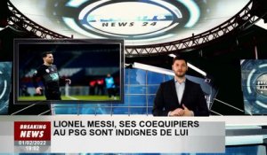 Lionel Messi, ses coéquipiers du Paris Saint-Germain ne lui font pas le poids