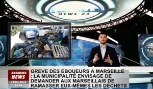 Grève des éboueurs de Marseille : la municipalité envisage de demander à Marseille de ramasser ses p