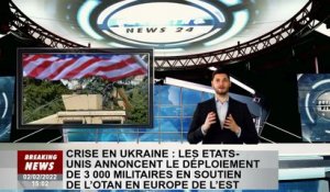 Crise en Ukraine : les États-Unis annoncent le déploiement de 3 000 soldats en Europe de l'Est pour