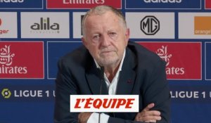 Aulas sur les incidents d'OL-OM : «Je n'en parlerai plus cette année» - Foot - L1 - OL