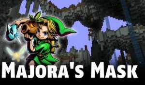 Minecraft : un joueur recrée entièrement le jeu Zelda Majora's Mask dans Minecraft !