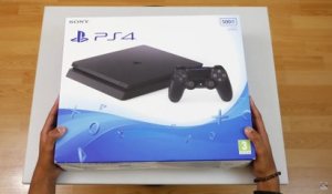 PS4 Slim : l'unboxing de la nouvelle console de Sony