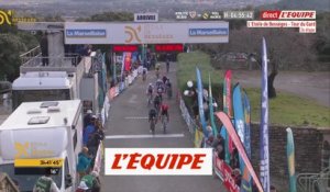 Le dernier kilomètre et la victoire de Coquard en vidéo - Cyclisme - Etoile de Bessèges - 2e étape