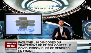 Paxlovid : 10 000 doses du médicament anti-Covid de Pfizer pour frapper la France ce vendredi