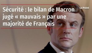 Sécurité : le bilan de Macron jugé mauvais par une majorité de Français