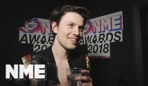 James Bay: "I'm excited to play shows again!" | VO5 NME Awards 2018