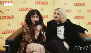 90-second interview: Pale Waves at Leeds Festival 2017