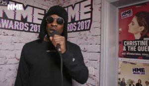 Skepta calls Stormzy a "blessing to earth" @ VO5 NME Awards 2017