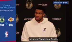 Bucks - Antetokoúnmpo : "Je ne devrais pas être ici"