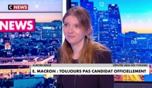 Aurore Bergé : «Les Français souhaitent qu'Emmanuel Macron puisse entrer en campagne»