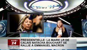 Président : la maire LR Natacha Bouchart de Calais rallie Emmanuel Macron