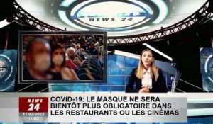 Covid-19 : Les masques ne seront bientôt plus obligatoires dans les restaurants ou les cinémas