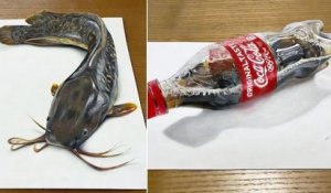 Les dessins en 3D de cette artiste japonaise semblent littéralement sortir du papier