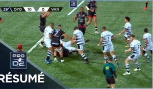 PRO D2 - Résumé Oyonnax Rugby-RC Vannes: 26-7 - J20 - Saison 2021/2022