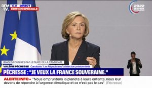 Valérie Pécresse prête à soutenir les pays "en première ligne face au chantage migratoire" qui souhaitent "bâtir des murs"