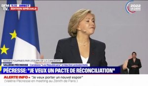 Valérie Pécresse: "Je veux un pacte de réconciliation nationale"