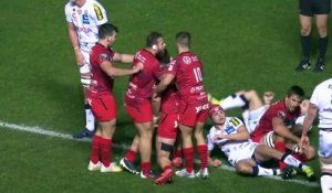 TOP 14 - Essai de Facundo ISA (RCT) - RC Toulon - Union Bordeaux-Bègles - J13 - Saison 2021/2022