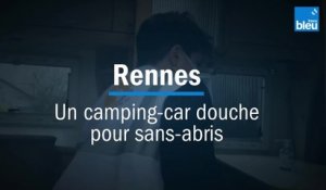 Visitez le camping-car douche pour sans-abris de l'association Bulles solidaires à Rennes
