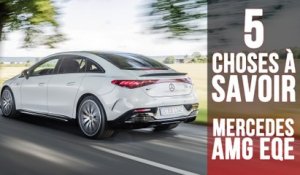 Mercedes-AMG EQE, 5 choses à savoir sur la berline AMG 100% électrique