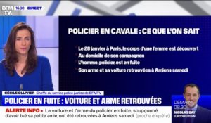 Féminicide à Paris: l'arme et la voiture du policier en fuite retrouvées à Amiens