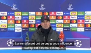 8es - Klopp : "Les remplaçants ont eu une grande influence"