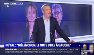 ÉDITO - Présidentielle: à gauche, "la candidature de Jean-Luc Mélenchon est la seule qui surnage"