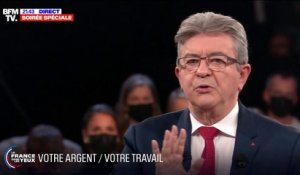 "Ma politique est bonne pour les entreprises": Jean-Luc Mélenchon veut un Smic à 1400 euros nets