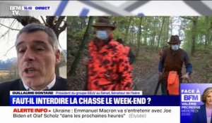Randonneuse tuée dans le Cantal: pour le président du groupe EELV au Sénat Guillaume Gontard, "il faut légiférer" sur la chasse