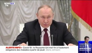 Russie: déclaration imminente de Vladimir Poutine sur la reconnaissance ou non de l'indépendance des territoires séparatistes pro-russes en Ukraine