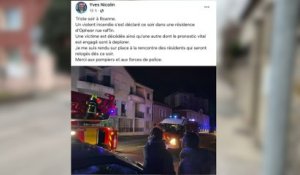 Un mort et un blessé grave dans un incendie à Roanne
