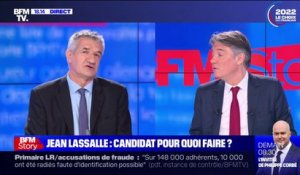 Présidentielle 2022: Jean Lassalle dénonce "une campagne de merde"