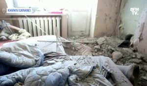 Guerre en Ukraine: des logements touchés par les frappes russes à Kharkiv et Tchougouïv