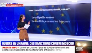 Guerre en Ukraine: l'Union européenne inflige des sanctions militaires et économiques à Moscou