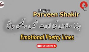 Chaarasazon Ki Aziyyat Nahin Dekhi Jati | Sad | Poetry Junction