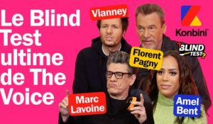The Voice : les jurés s'affrontent au Blind Test (Amel Bent, Florent Pagny, Vianney et Marc Lavoine)