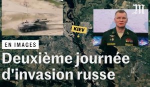 Guerre en Ukraine : le résumé de la seconde journée d’invasion russe