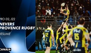 Le résumé de Nevers / Provence Rugby - Pro D2 (J22)