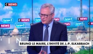 Bruno Le Maire sur le pouvoir d'achat: «Nous agirons si les choses dérapent, mais nous n'en sommes pas là aujourd'hui»