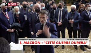 Emmanuel Macron, au Salon de l'Agriculture : «La guerre est revenue en Europe
