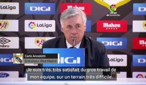 Ancelotti : «Très satisfait du gros travail de mon équipe»