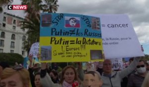 Les Niçois se rassemblent contre la guerre en Ukraine