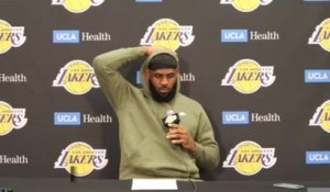 Lakers - LeBron : ''J'ai mal joué ce soir''