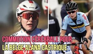 Commotion cérébrale pour la Belge Alana Castrique