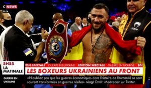 Guerre en Ukraine - Reportage avec le multiple champion du monde de boxe poids lourds et désormais Maire de Kiev, Vitali Klitschko qui prend les armes contre la Russie