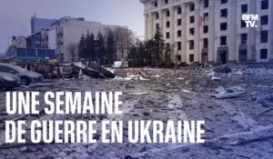 Une semaine de guerre en Ukraine