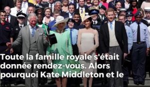 Pourquoi Kate Middleton n’était pas à la garden party du Prince Charles ?