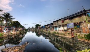 Jakarta, capitale de l'Indonésie, pourrait partiellement disparaitre sous les eaux d'ici 2050